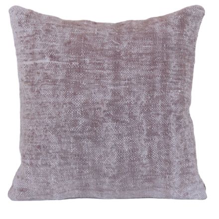 Picture of Solid Wool Rug Pillow 15x15 - Vintage Hand Knotted Wool Kilim Pillow for Couch - Neutral Rug Pillow Cover
