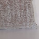 Picture of Solid Wool Rug Pillow 15x15 - Vintage Hand Knotted Wool Kilim Pillow for Couch - Neutral Rug Pillow Cover