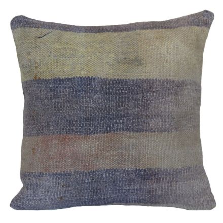 Picture of Kilim Rug Pillow Cover 16x16 - Vintage Throw Wool Pillow for Couch & Sofa - Decorative Accent Cushion