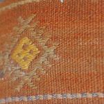 Picture of Decorative Accent Pillow - Vintage Kilim Rug Wool Pillow 16x16 - Unique Throw Cushion for Couch & Sofa