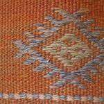 Picture of Decorative Accent Pillow - Vintage Kilim Rug Wool Pillow 16x16 - Unique Throw Cushion for Couch & Sofa