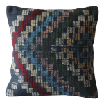 Picture of Kilim Pillow 16x16 - Vintage Decorative Accent Wool Pillow for Couch - Rug Pillow Cover