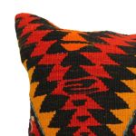 Picture of Antique Kilim Pillow 16x16 Inch- Vintage Decorative Pillow Cover – Wool Rug Pillow Case for Sofa