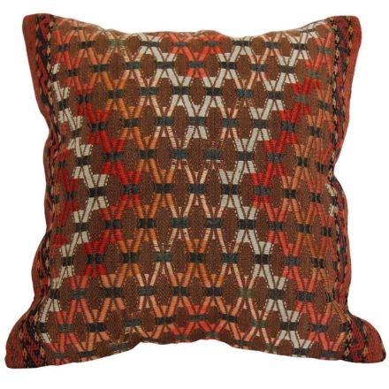 Picture of Vintage Decorative Pillow Cover - Cicim Kilim Rug Pillow Case 16x16