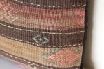 Picture of Unique Hand-Knotted Kilim Rug Pillow 16x16 - Vintage Decorative Accent Cushion