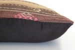 Picture of Unique Hand-Knotted Kilim Rug Pillow 16x16 - Vintage Decorative Accent Cushion