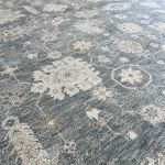 Picture of Sisley Blue Gray Oushak Distressed Rug